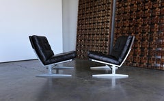 Jørgen Kastholm & Preben Fabricius Model Bo-561 Lounge Chairs, circa 1965