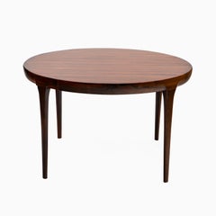 Jørgen Linde Rio Rosewood Round Extension Dining Table 4 eaves