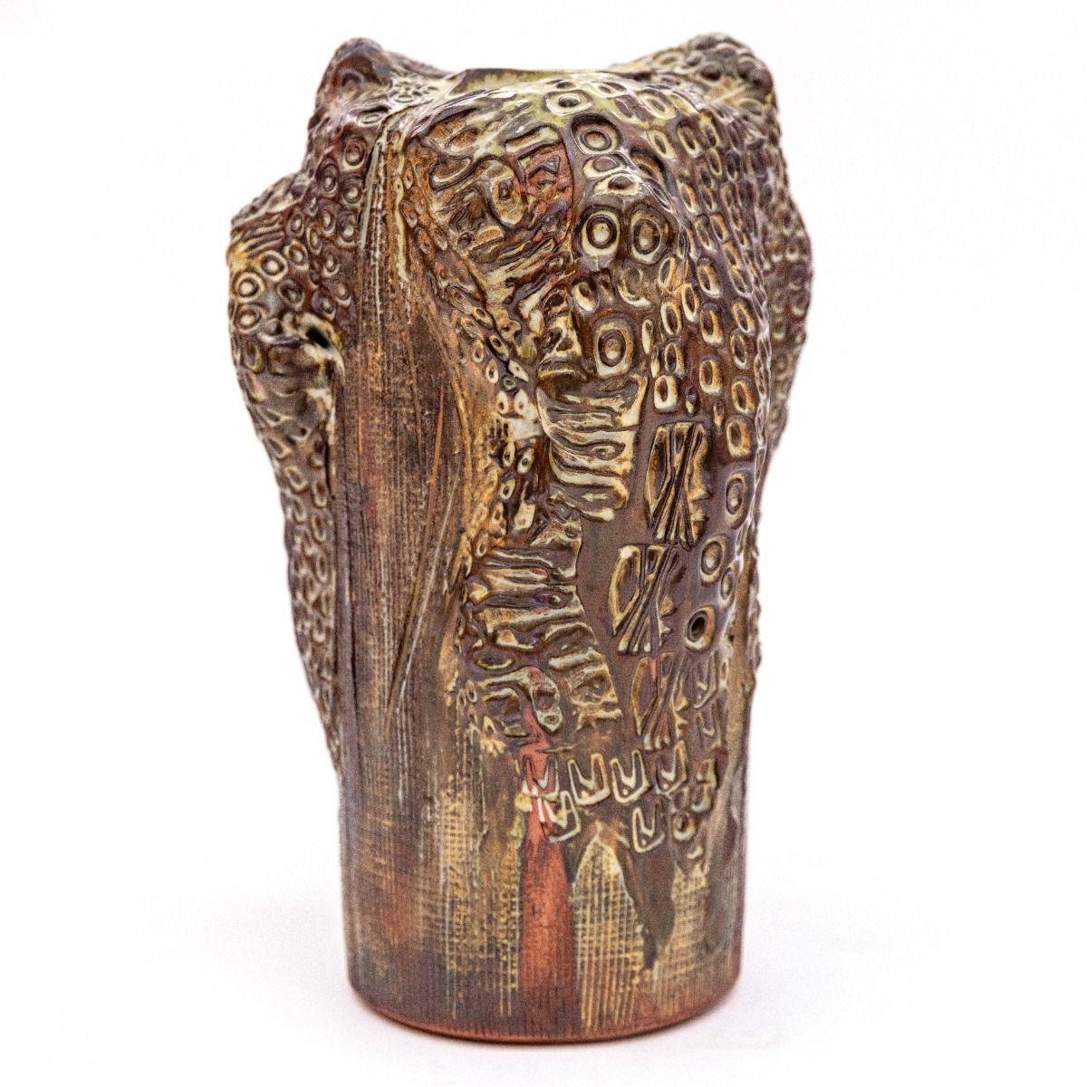 Danese Vaso in gres organico firmato Jørgen Mogensen del 1950 in vendita