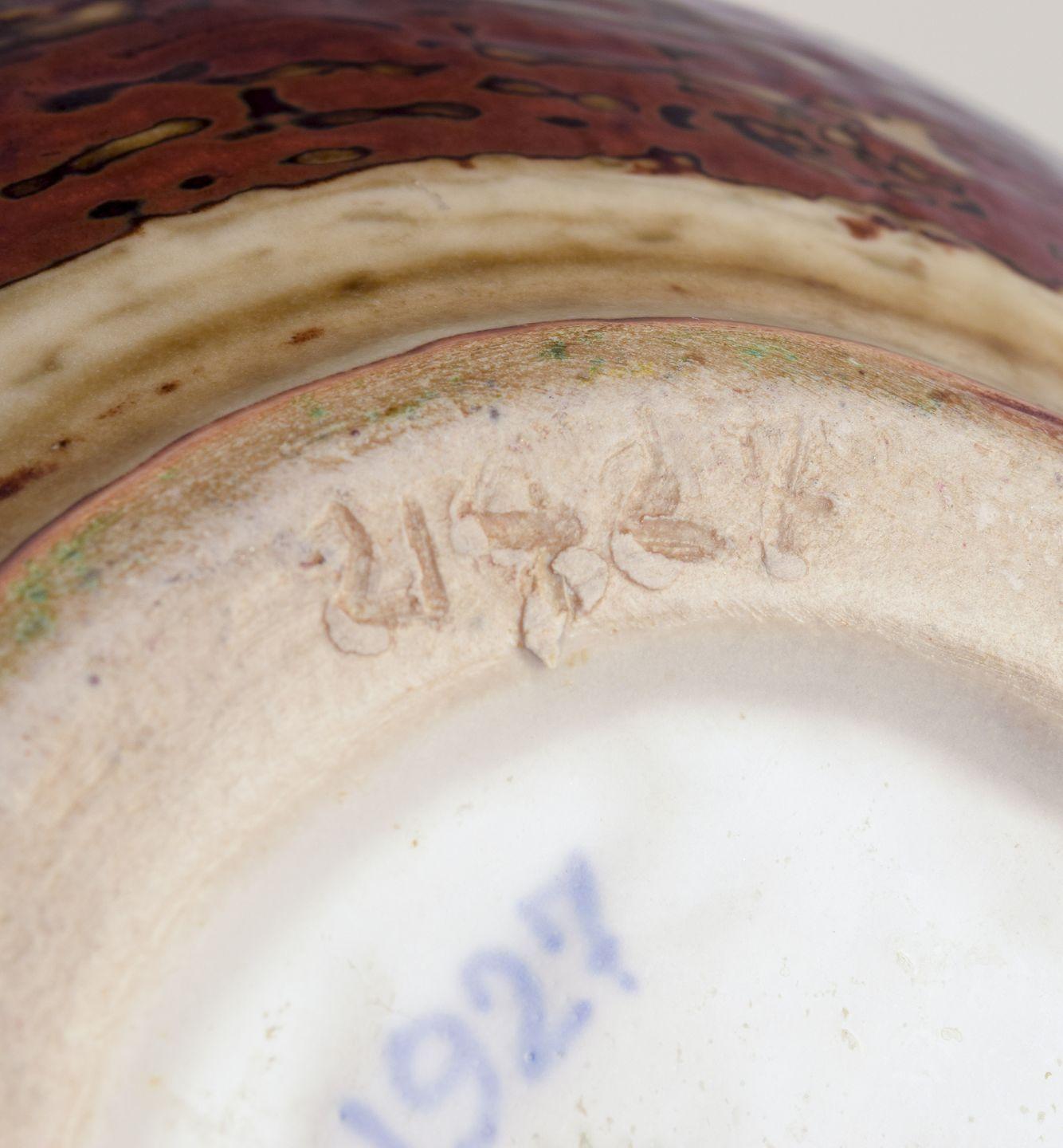 Jørgen Mogensen für Royal Copenhagen. Große runde Keramikvase. im Angebot 2