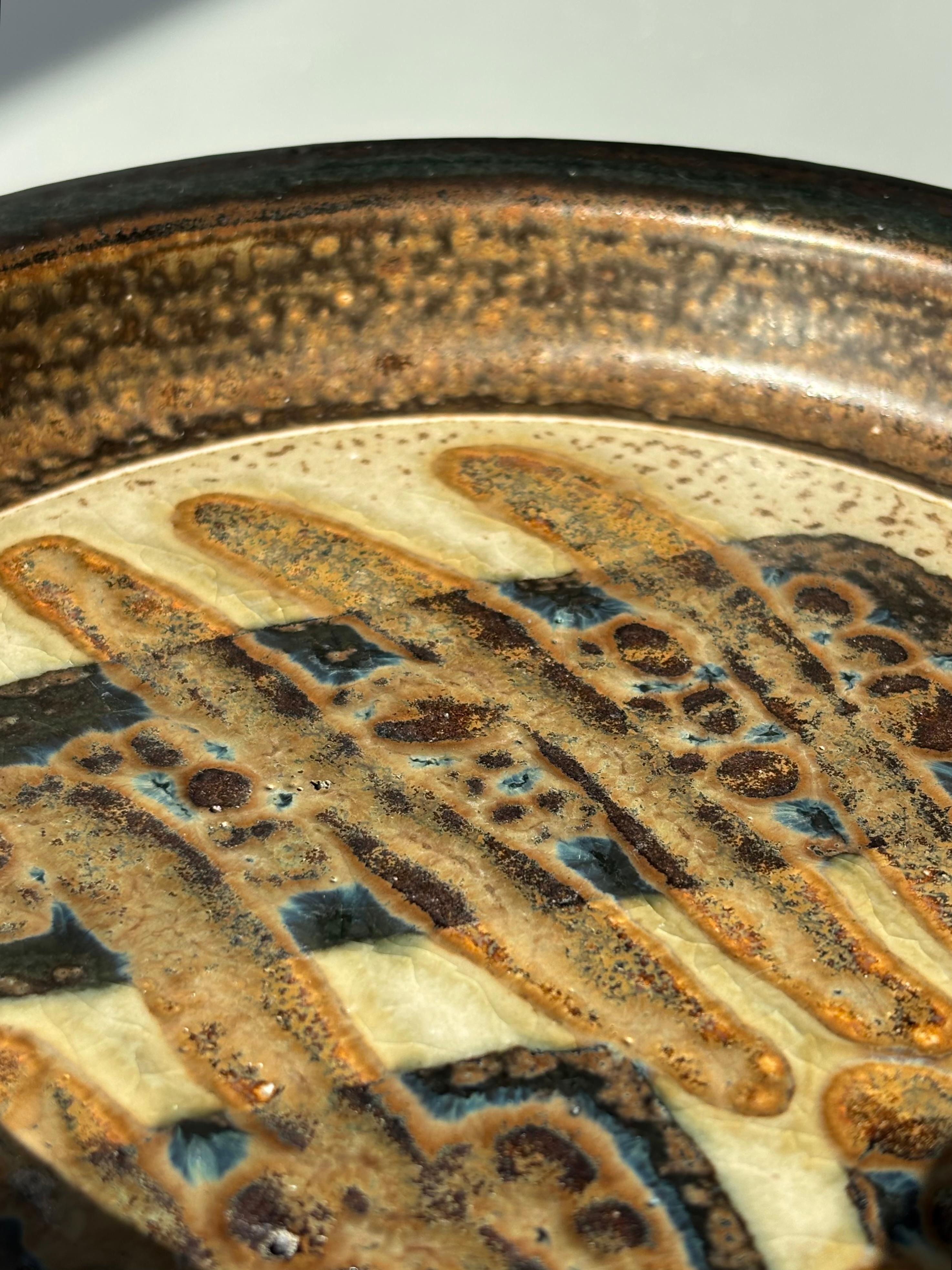 Ceramica Piatto Vide-Poche in gres di Jørgen Mogensen per Royal Copenhagen, anni '60 in vendita