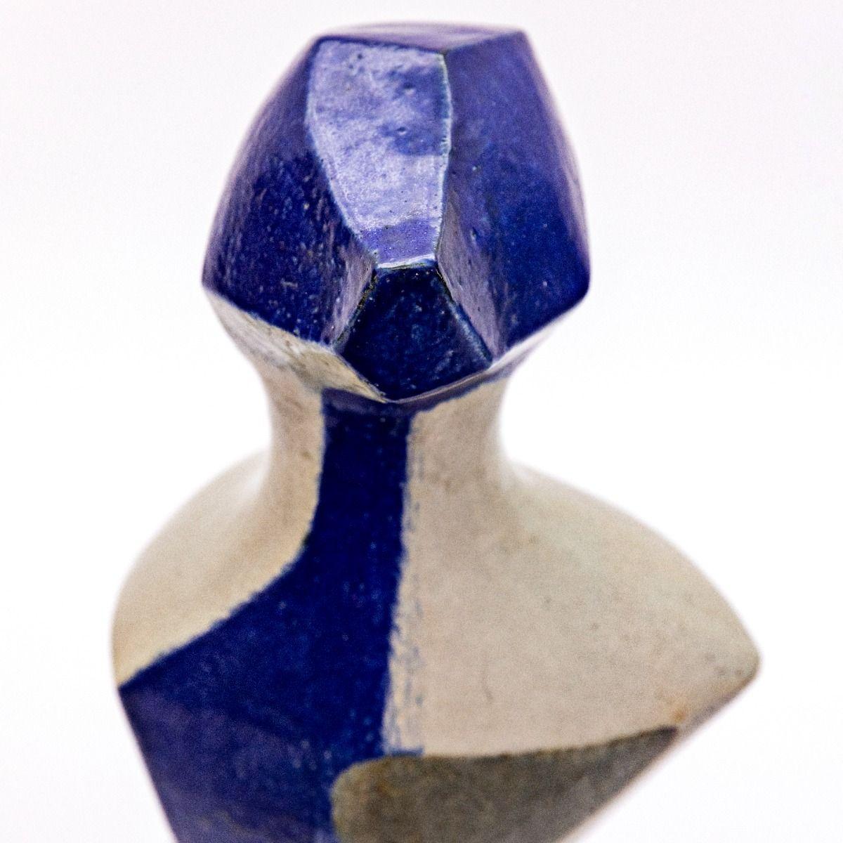 Jørgen Mogensen Escultura cubista femenina grande y poderosa para Royal Copenhagen siglo XX en venta