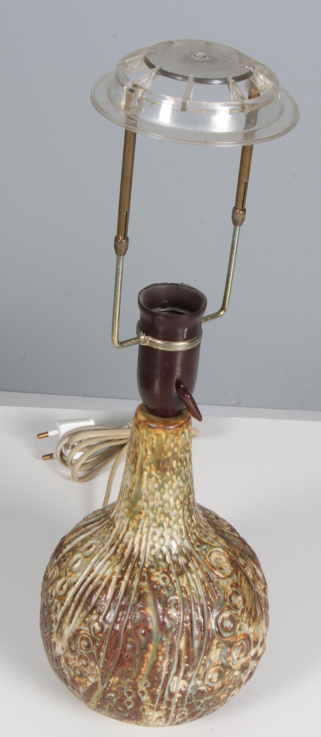Jørgen Mogensen table lampe in glazed ceramic