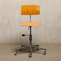 Jørgen Rasmussen Industrieller Büro-/Schreibtischstuhl in Light Wood für Labofa