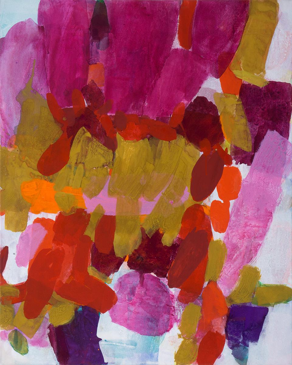Jürgen Reichert Abstract Painting - Auf und ab