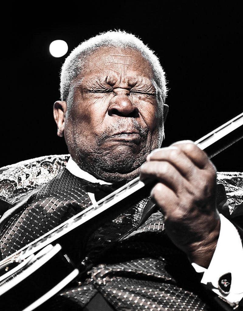 Jérôme Brunet Portrait Photograph - B.B King, Fox Theater, Oakland, Ca, 2009