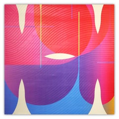 Améthyste Flamme de soufre Fuchsia # Graines de ? (Abstrakte Malerei)