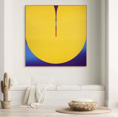 Azur Bouton d'or Violine # Tu illumines (Pintura Abstracta)