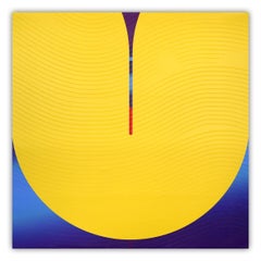 Azur Bouton d'or Violine # Tu illumines (Pintura Abstracta)