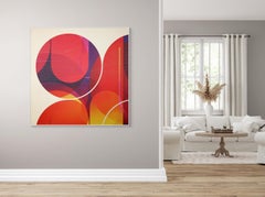 Capucine Cramoisi Mimosa # Et Toi? (Pittura astratta)