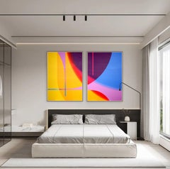 Orpiment Fuchsia Électrique # Antiseptique (Pittura astratta)