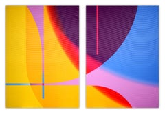 Orpiment Fuchsia Électrique # Antiseptique (Pittura astratta)