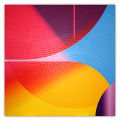 Rose shocking Améthyste Électrique # Énergique (Pittura astratta)