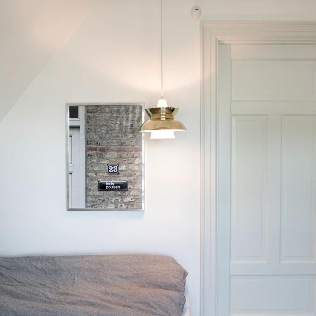 Jørn Utzon Messing-Anhänger 