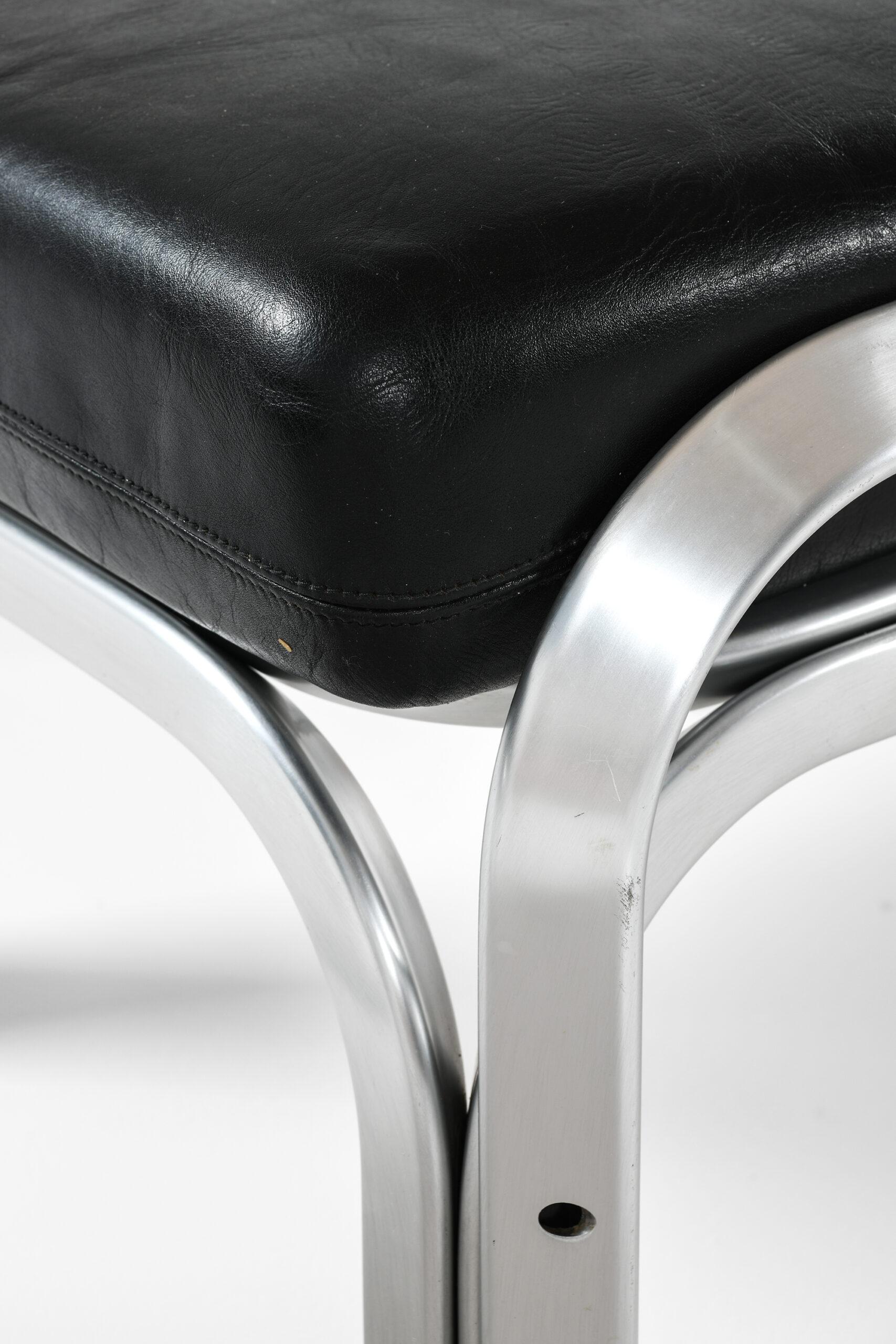 Leather Jørn Utzon Seating Group Produced by Fritz Hansen For Sale