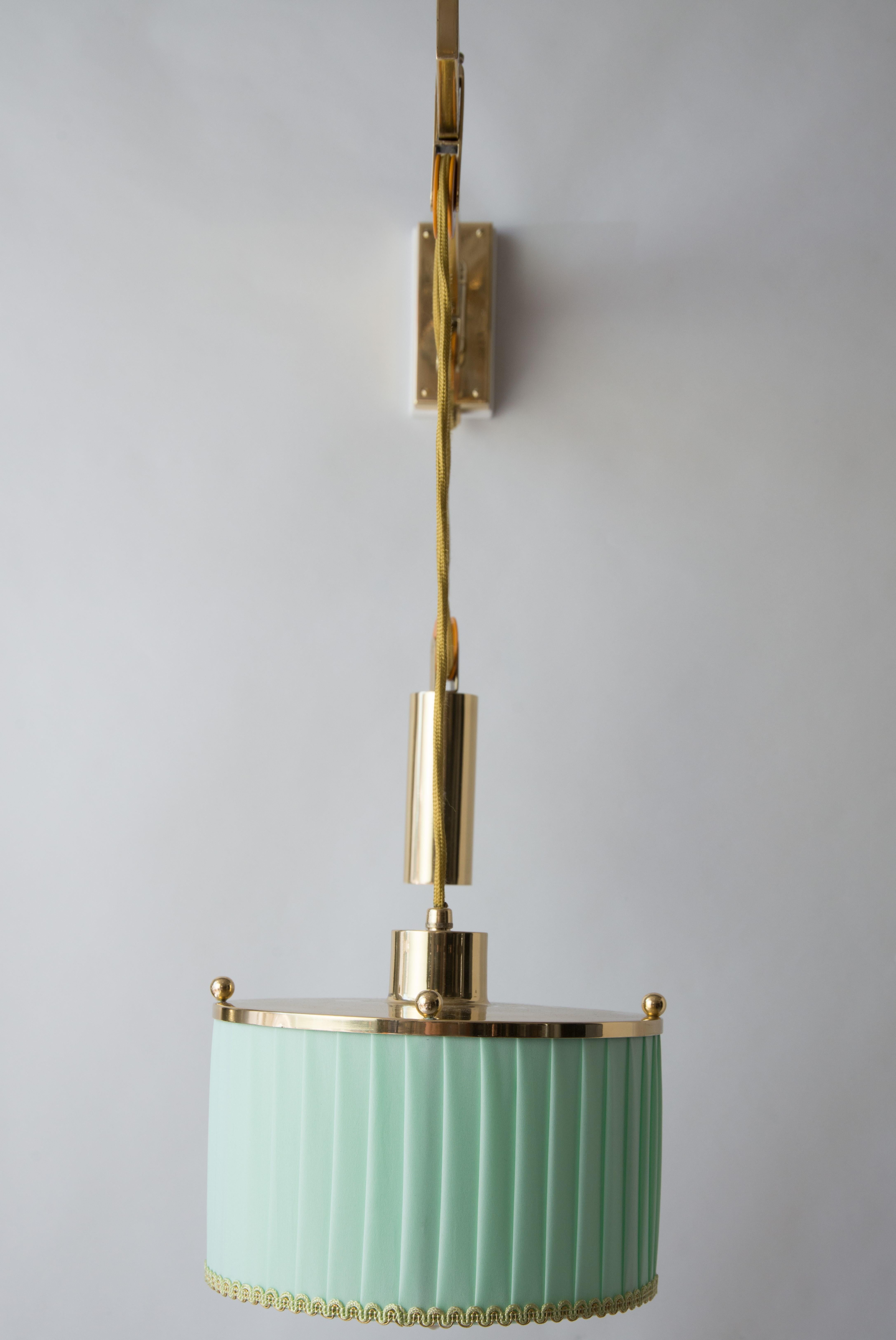 J.T. Kalmar Adjustable Wall Lamp, circa 1950s In Good Condition In Wien, AT