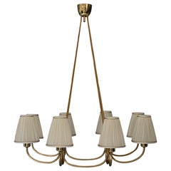 Vintage Rupert Nikoll chandelier globus mod. 1069. 