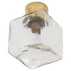 J.T. Kalmar Cube Flush Mount Lamp or Wall Mount, Sconces
