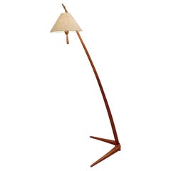 J.T. Kalmar 'Dornstab' Floor Lamp, Austria, 1947