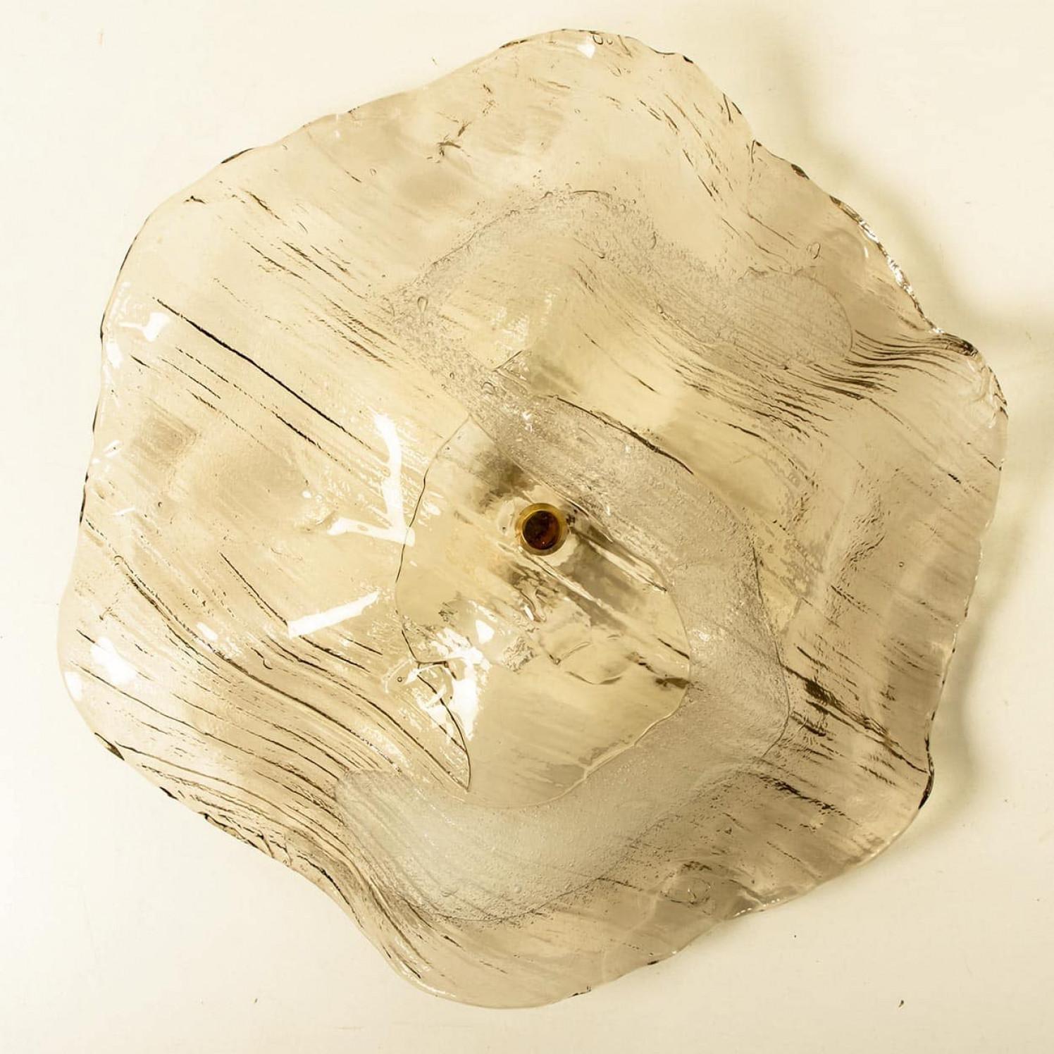 J.T. Kalmar Franken Wandleuchten mit bündigem Klarglas, 1960 im Angebot 7