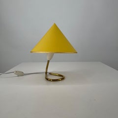J.T. Kalmar Mid-Century Modern Petite Table Night Stand Lamp, Austria, 1950s