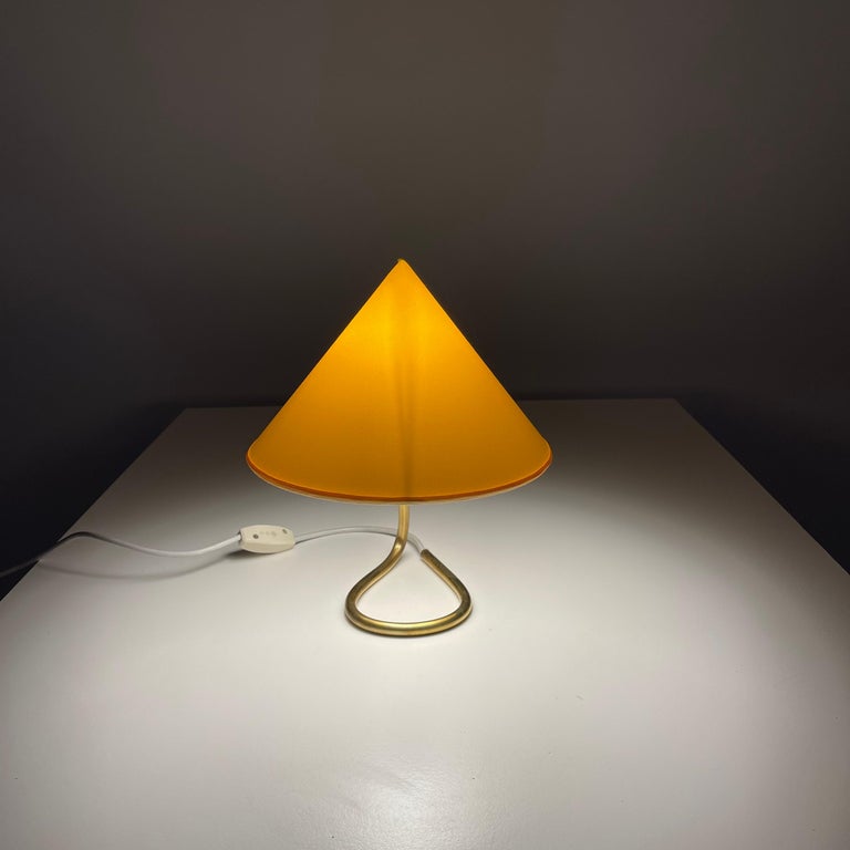 J.T. Kalmar Mid-Century Modern Petite Table Night Stand Lamp, Austria, 1950s For Sale 1
