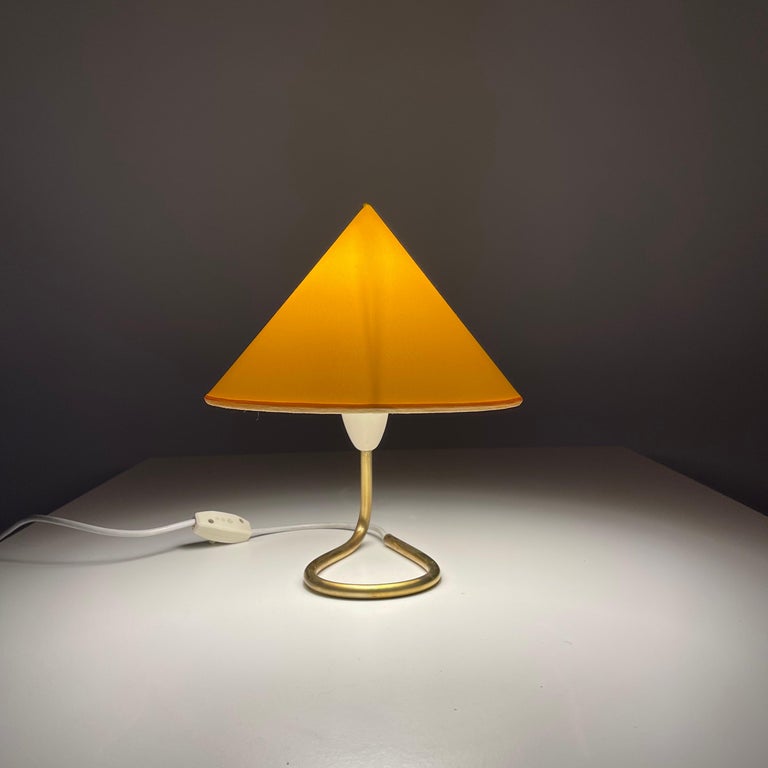 J.T. Kalmar Mid-Century Modern Petite Table Night Stand Lamp, Austria, 1950s For Sale 2