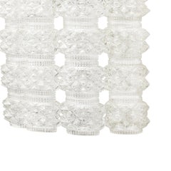 J.T. Kalmar Pair of Sconces in Cut Glass Crystal 1960s