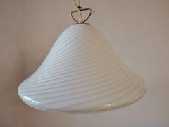 J.T. Kalmar Pendant With Murano Swirl Pattern Glass