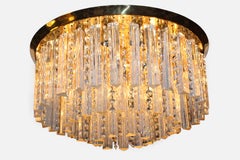 Plaffoniere con cristalli di vetro di Murano realizzata da J.T. Kalmar Austria