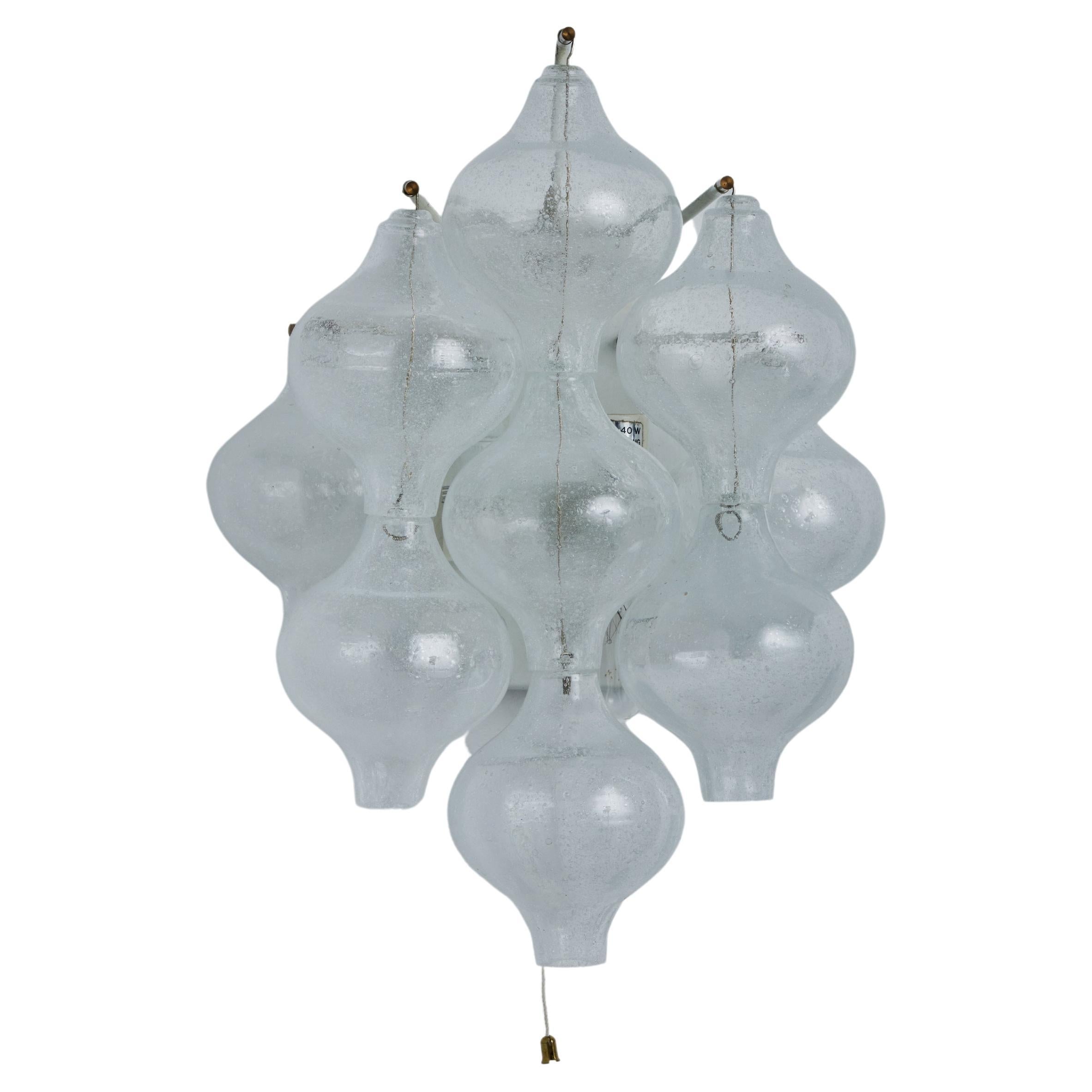 JT Kalmar 'Tulipan 9WA' 9-Globe Blown Murano Glass Wall Sconce  For Sale 9