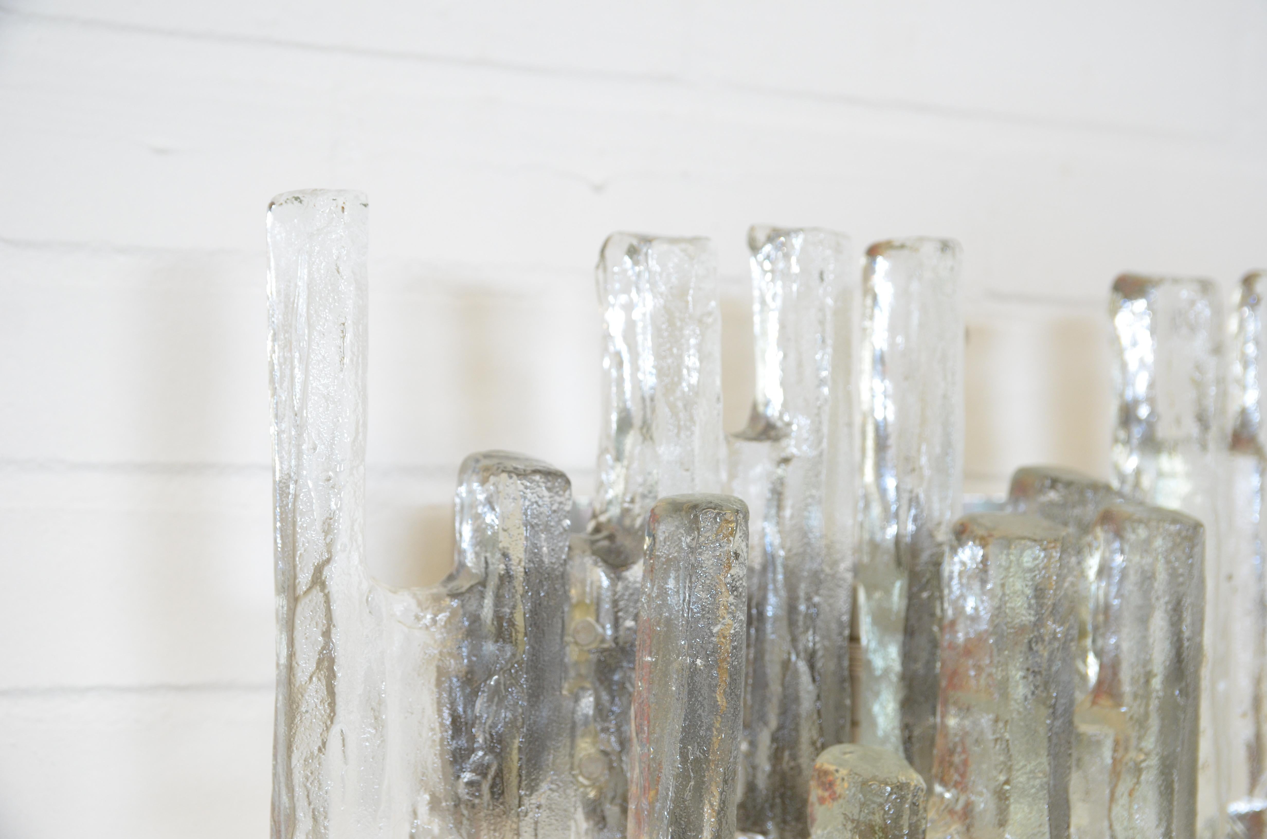 JT Kalmar Wall Sconce in Murano Glass, Austria For Sale 2