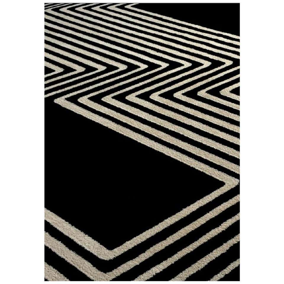 Maze Relief Rug (Blue), JT Pfeiffer, Represented by Tuleste Factory For ...