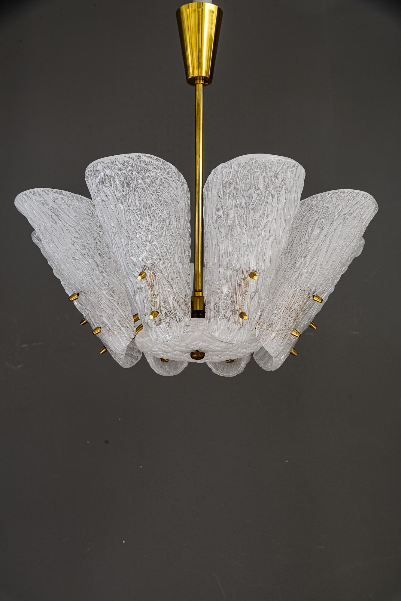 J.T.Kalmar chandelier around 1950s
Original condition