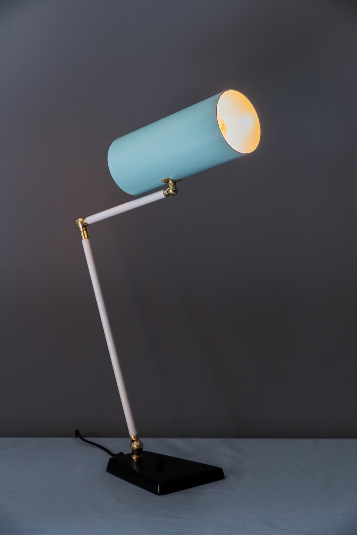 J.T. Lámpara de mesa Kalmar, Viena, circa 1960s en venta 1