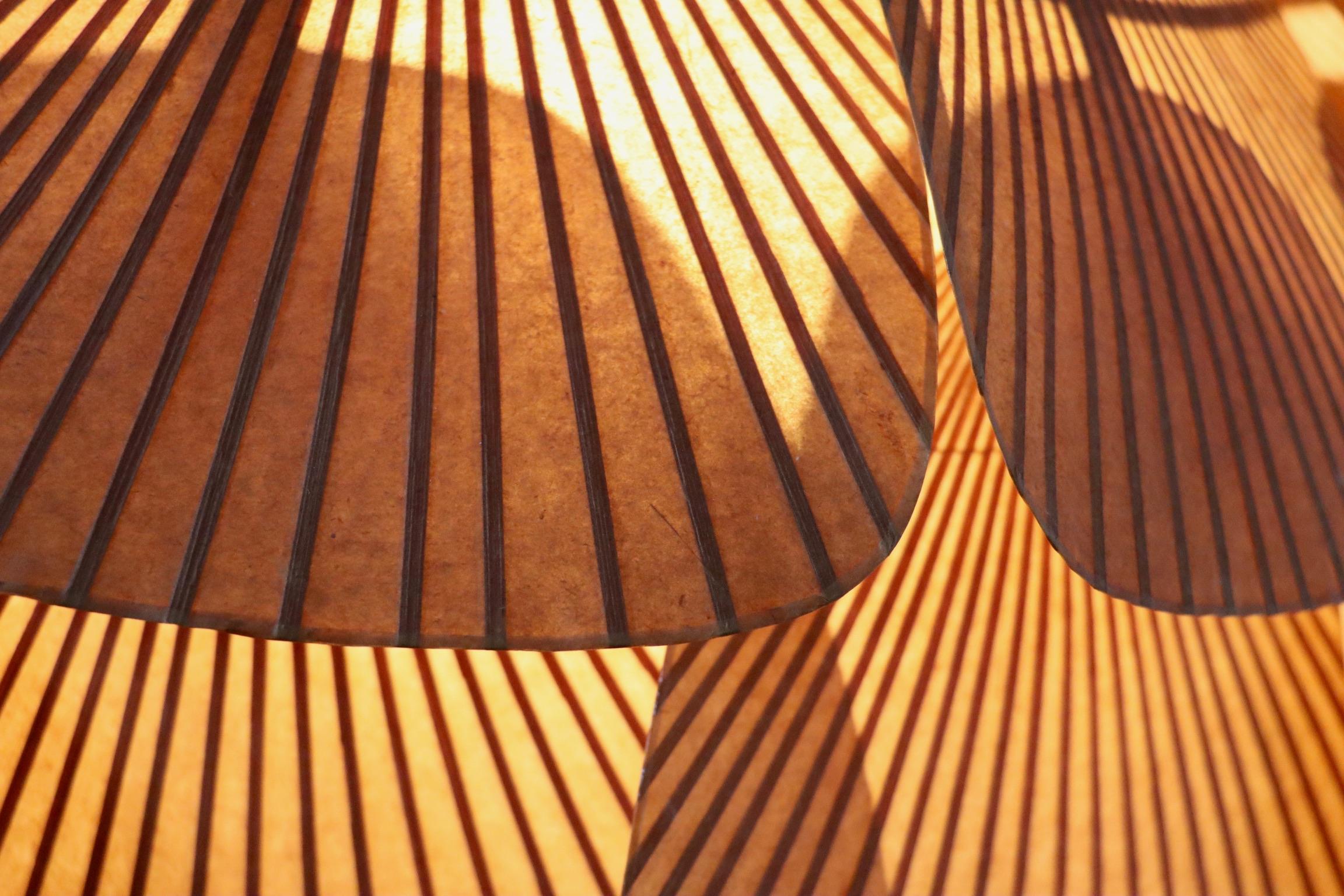 Ju-Yon Chandelier, Uchiwa Series By Ingo Maurer For Design M, Germany 1973 6