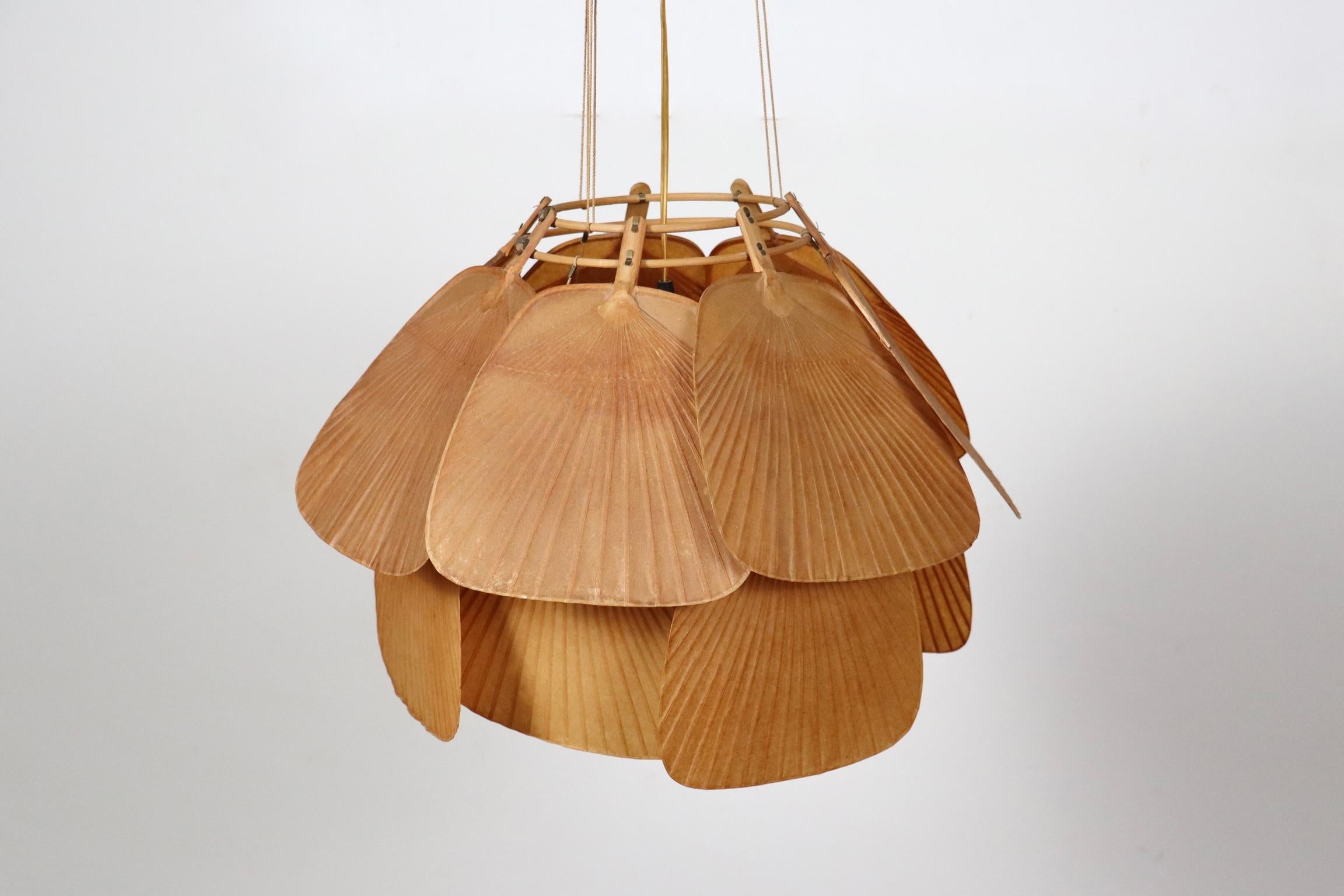 Ju-Yon Chandelier, Uchiwa Series By Ingo Maurer For Design M, Germany 1973 3