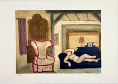 Juan Alcalde Spanish signed original limited edition art print serigraph n29