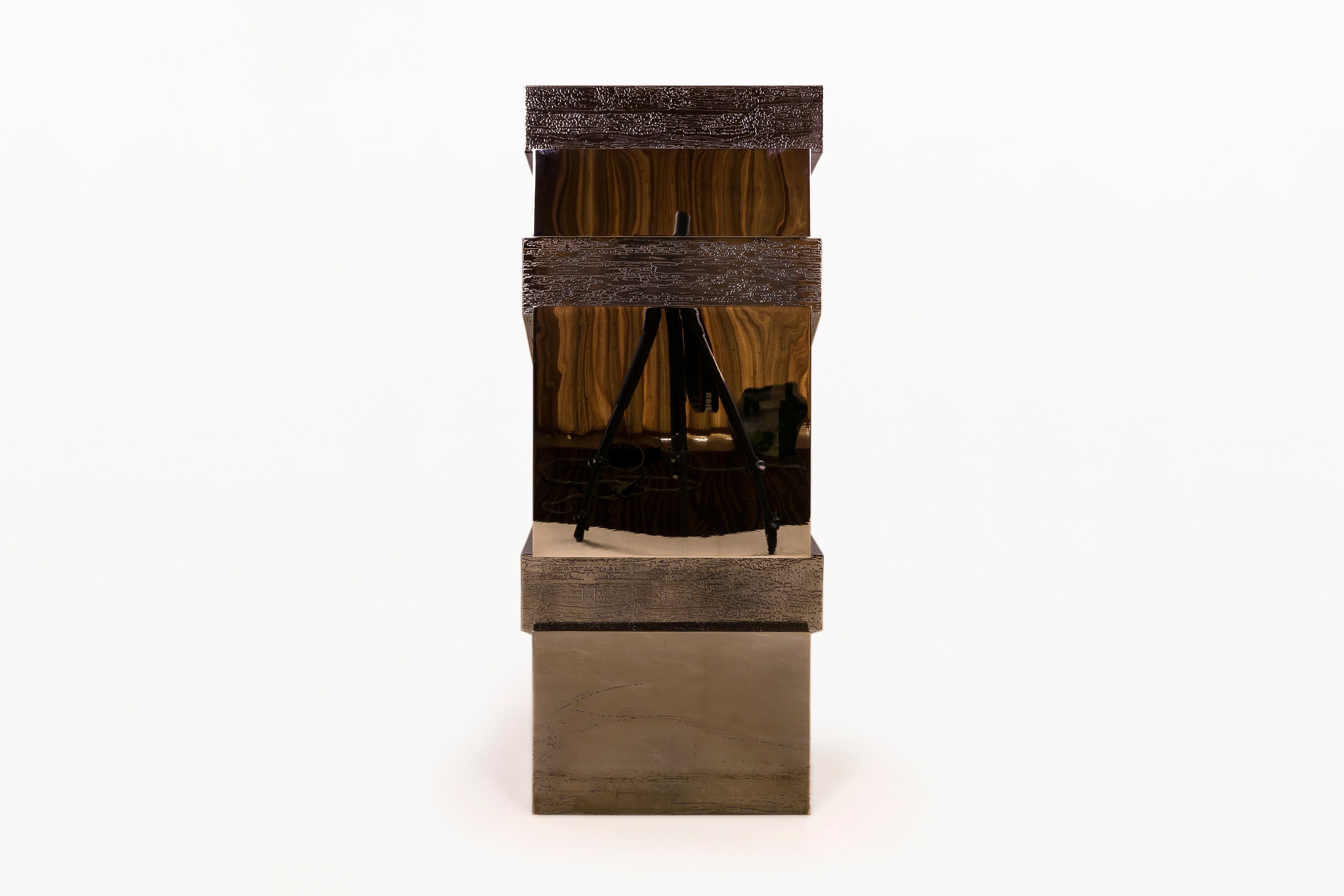 Modern Juan and Paloma Garrido Pedestal, 2019, Spain For Sale