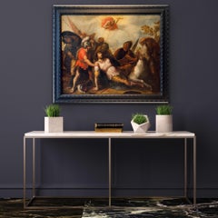 Spanish Old Master Painting - The fall of Saint Paul - Christianity Religious