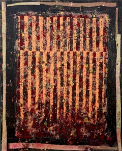 "Paisaje a través de persiana Mallorquina II". Figurativo, abstracto, geométrico
