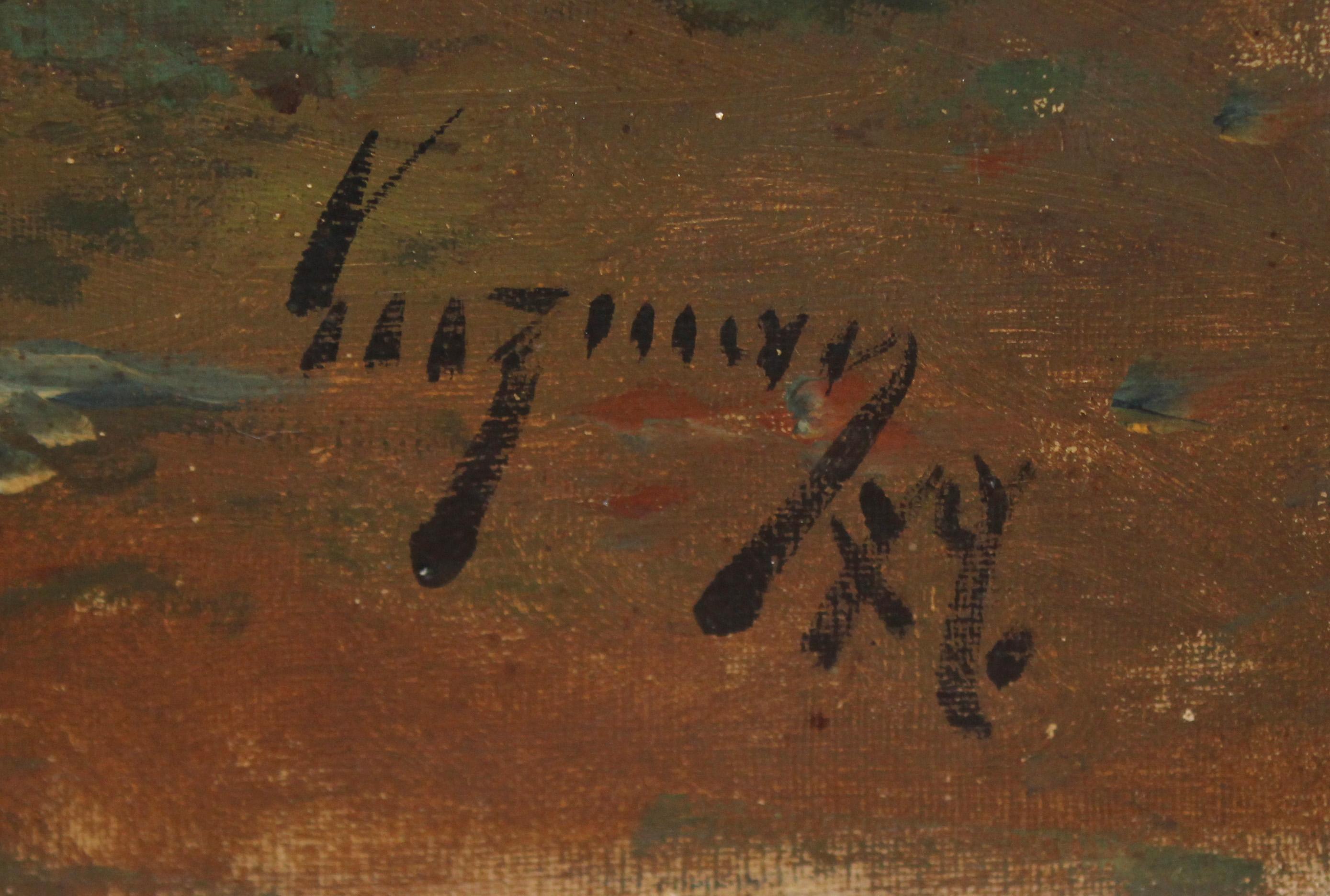 Óleo sobre tela - Paisaje For Sale 1
