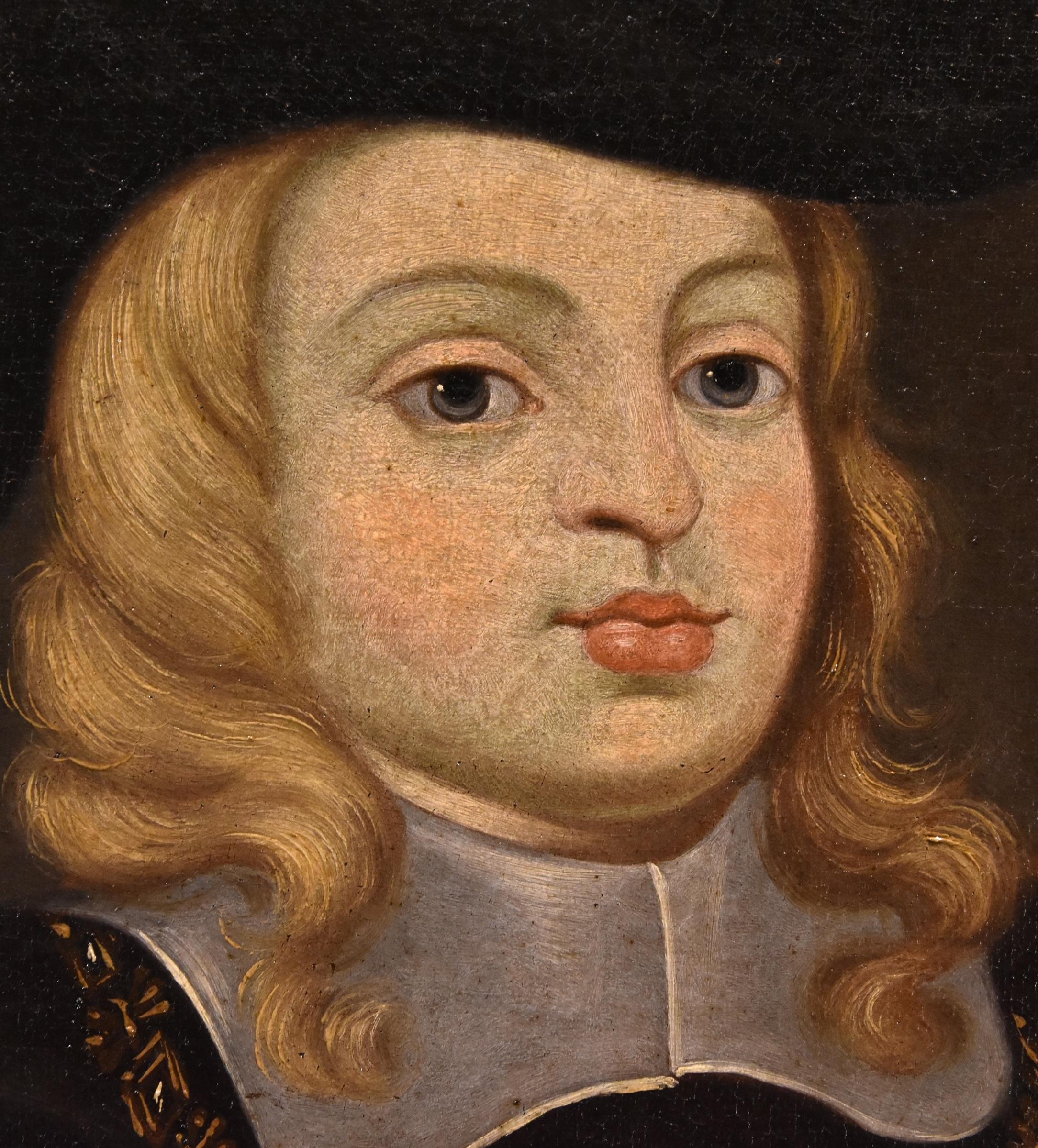 Charles Ii König Spanien, Kind Del Mazo, Gemälde, Öl auf Leinwand, 17. Jahrhundert, Alter Meister im Angebot 9