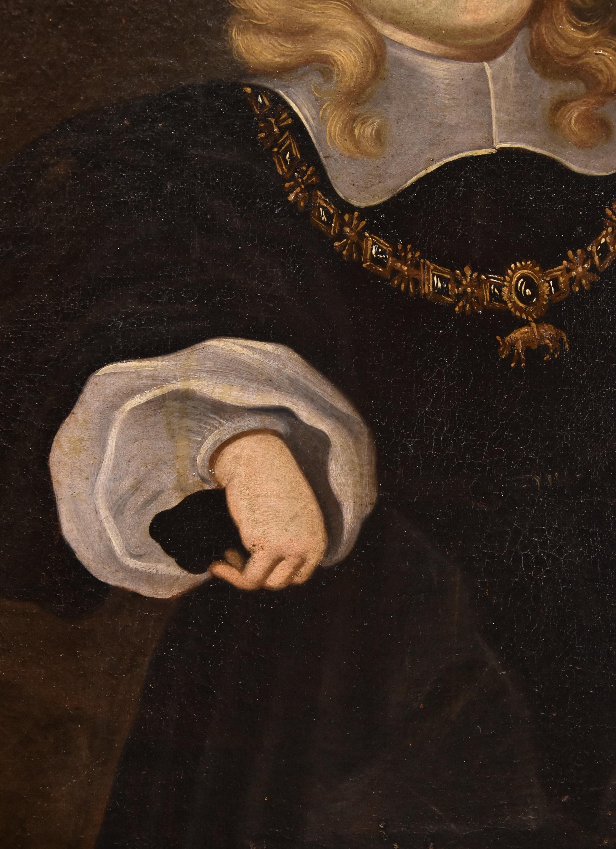 Charles Ii König Spanien, Kind Del Mazo, Gemälde, Öl auf Leinwand, 17. Jahrhundert, Alter Meister im Angebot 4