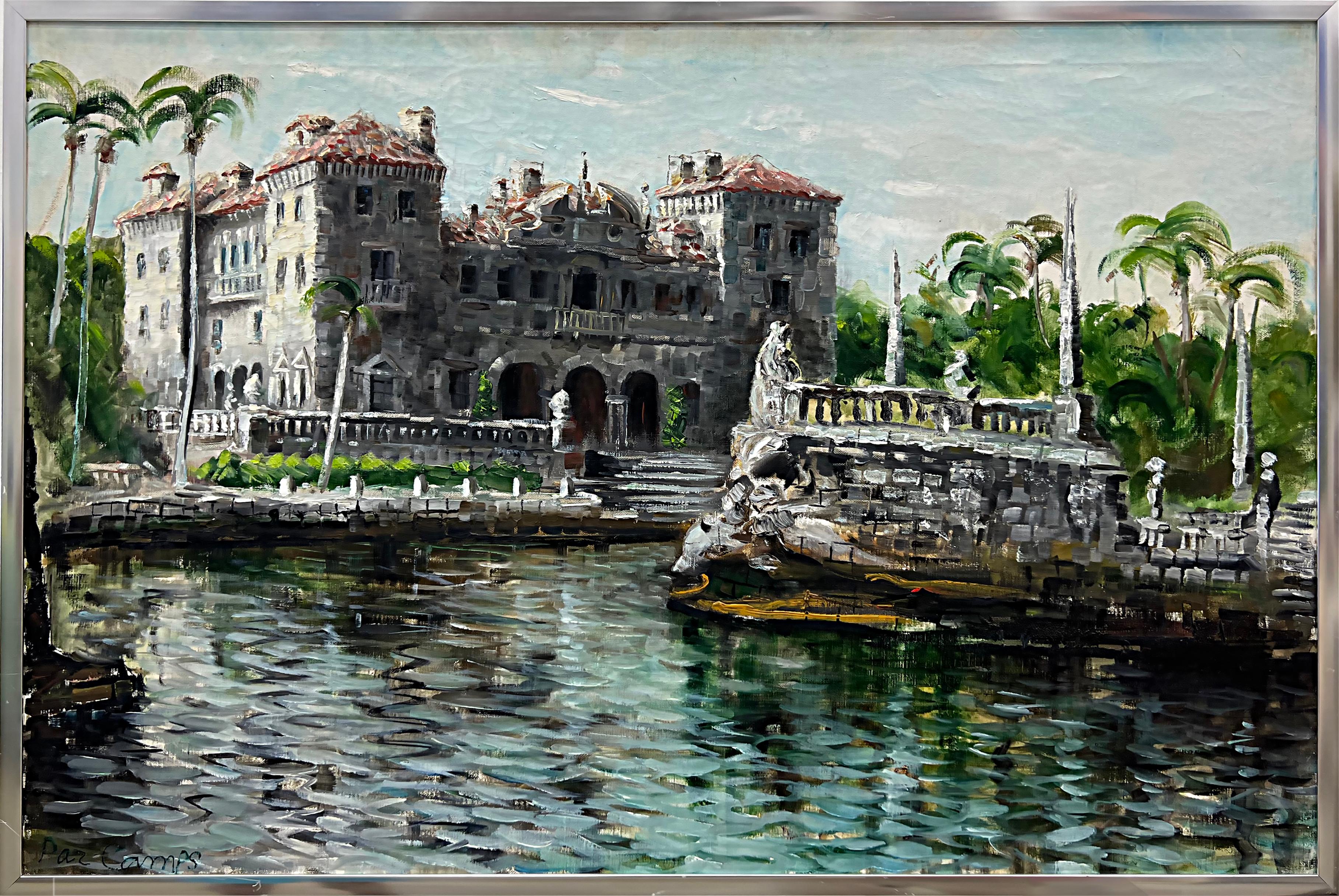 Juan Bosco Modesto Paz Camps 1969 Vizcaya Pintura al óleo mediados del siglo XX