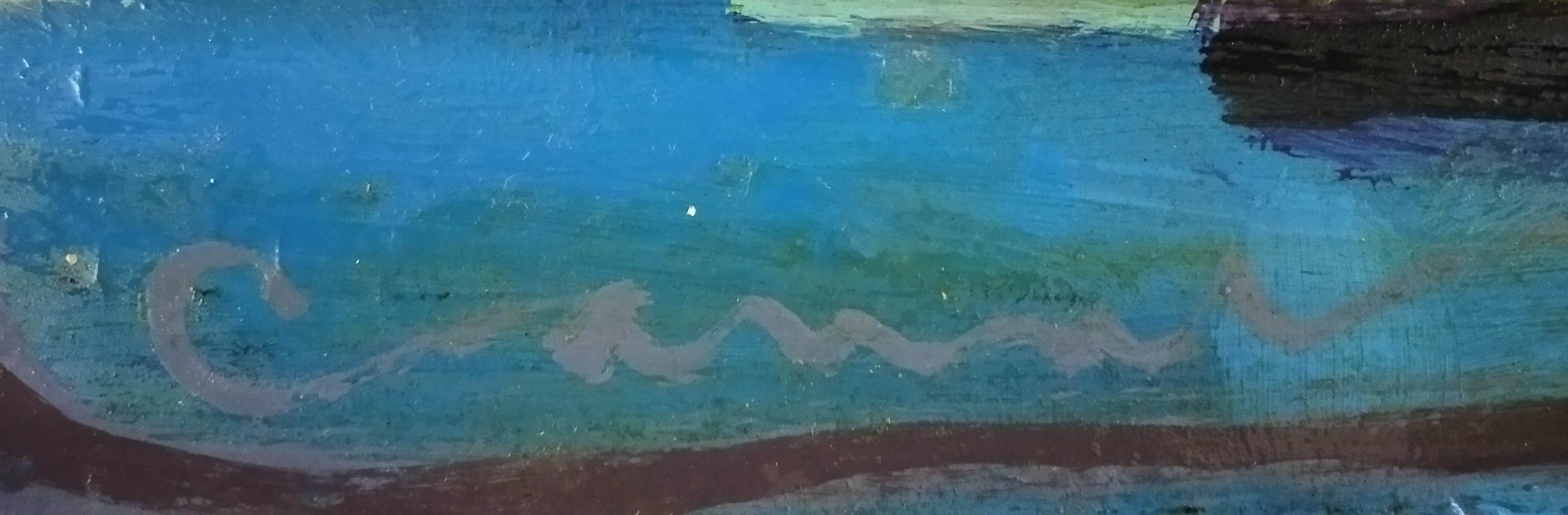 Il quadrato grigio - Abstract Painting Grigio di Juan Canals 