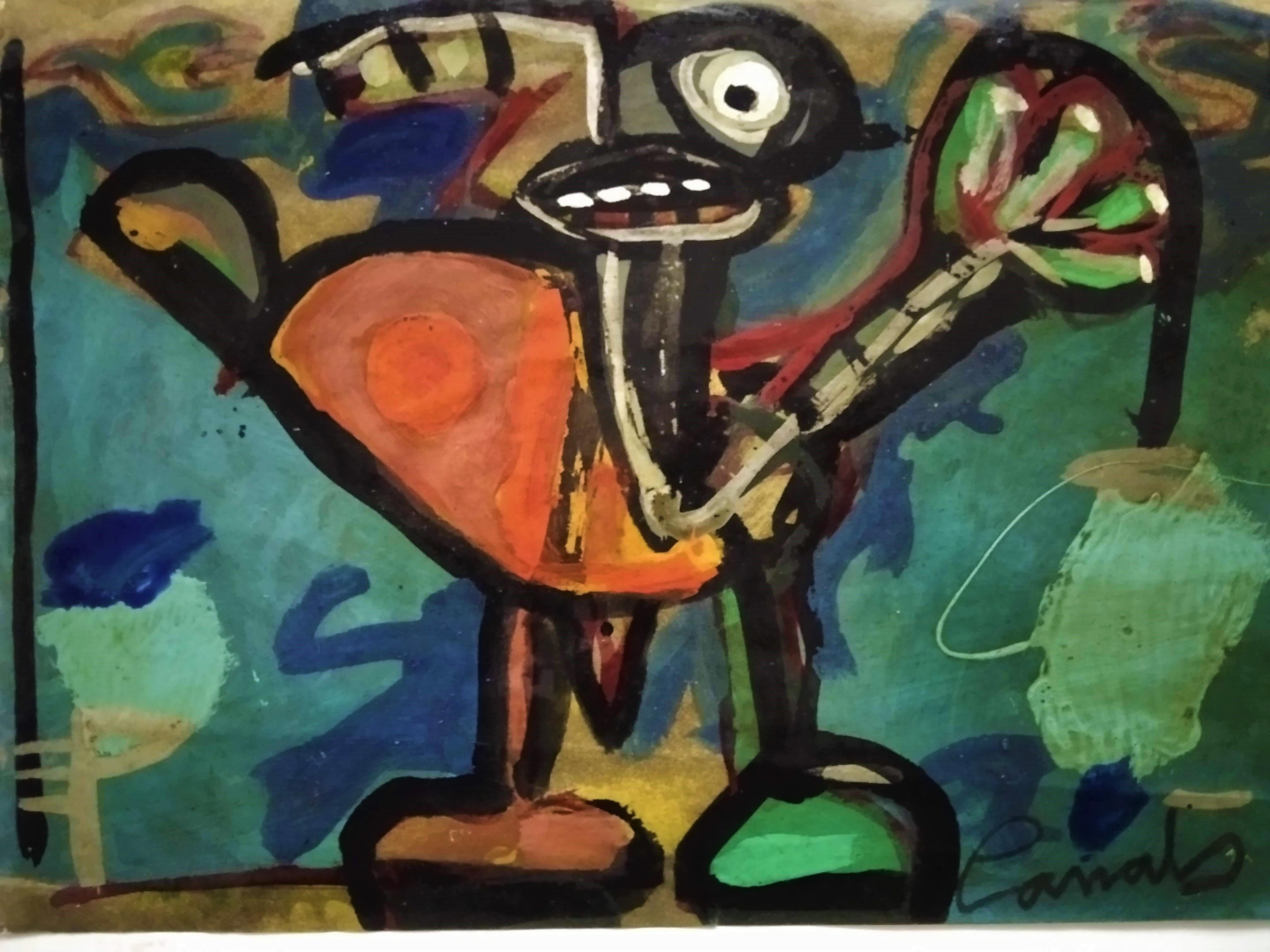 Figurative Painting di Juan Canals  - Senza titolo