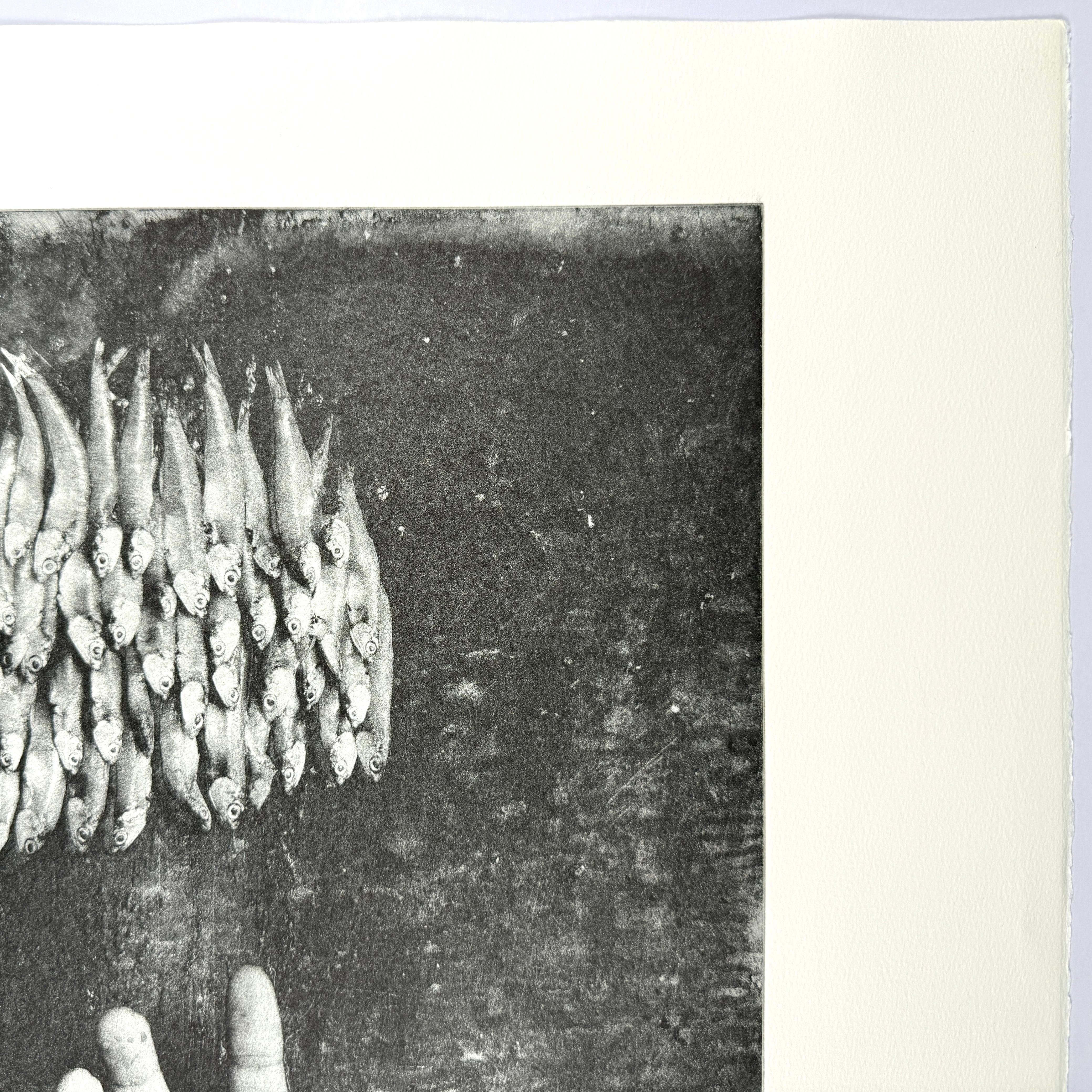 Cuban Artist Original Hand Signed photoengraving 30x22 in. n1 For Sale 1