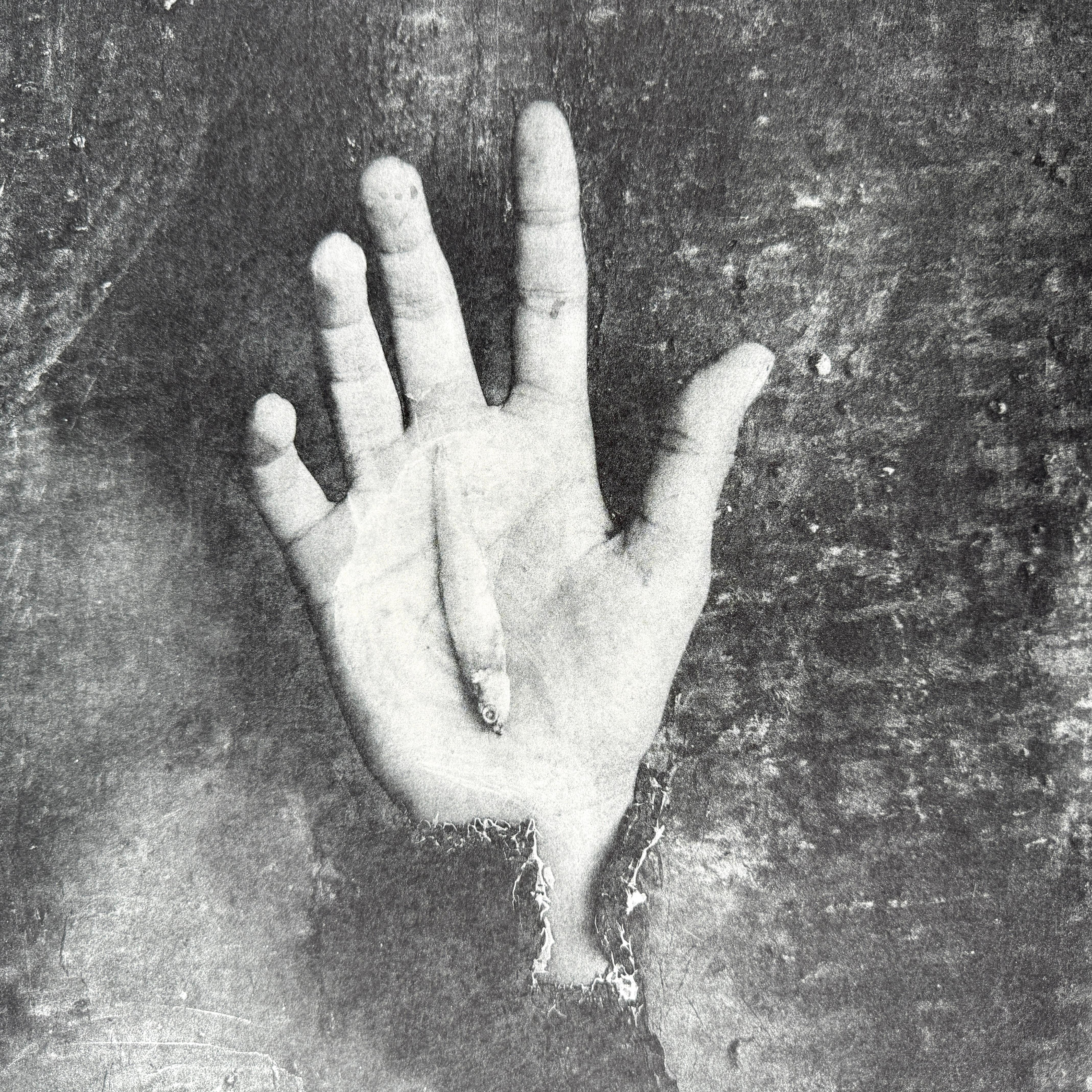 Juan Carlos Alom (Cuba, 1964)
'Sólo tu cabes en la palma de mi mano', 2004
photoengraving on paper
30 x 22.1 in. (76 x 56 cm.)
Edition of 106
ID: ALO1534-001-106
Hand-signed by author in pencil
Unframed