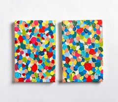 Ameboide IX Diptych. From The Transcromático Series
